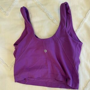 lululemon athletica Purple Tank Top